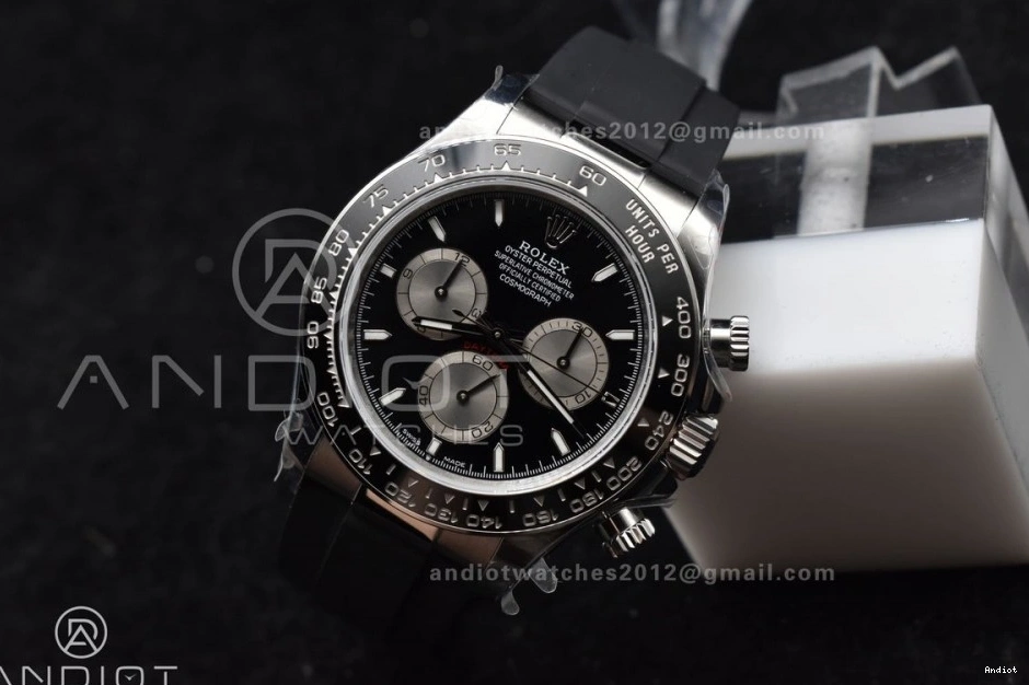 Strap on SH4131 Best V5 Edition Daytona 126519LN 1:1 Rubber QF 0420